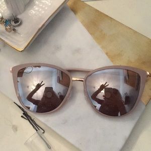 mauve sunglasses